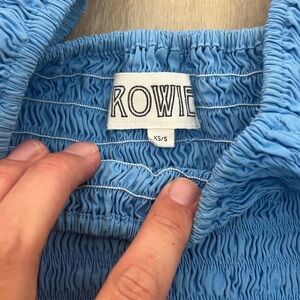 Arlen Organic Top Cornflower